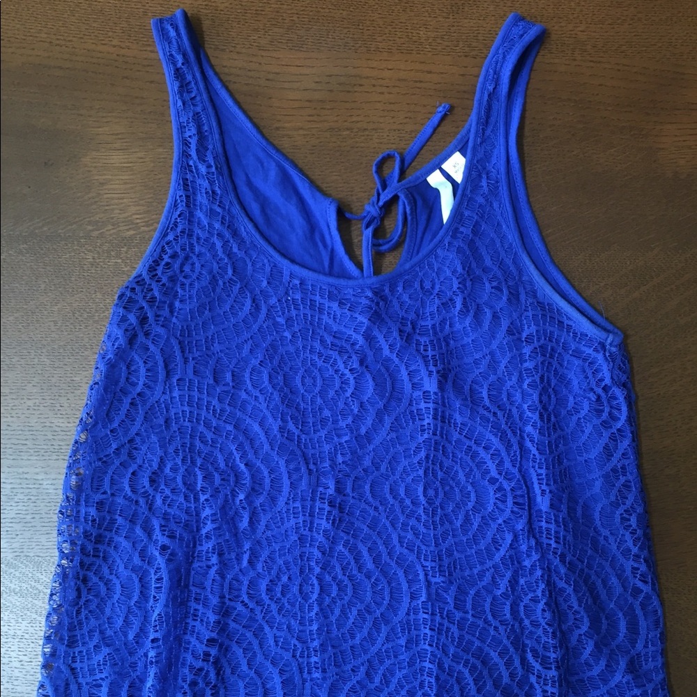 lauren conrad lace tank top